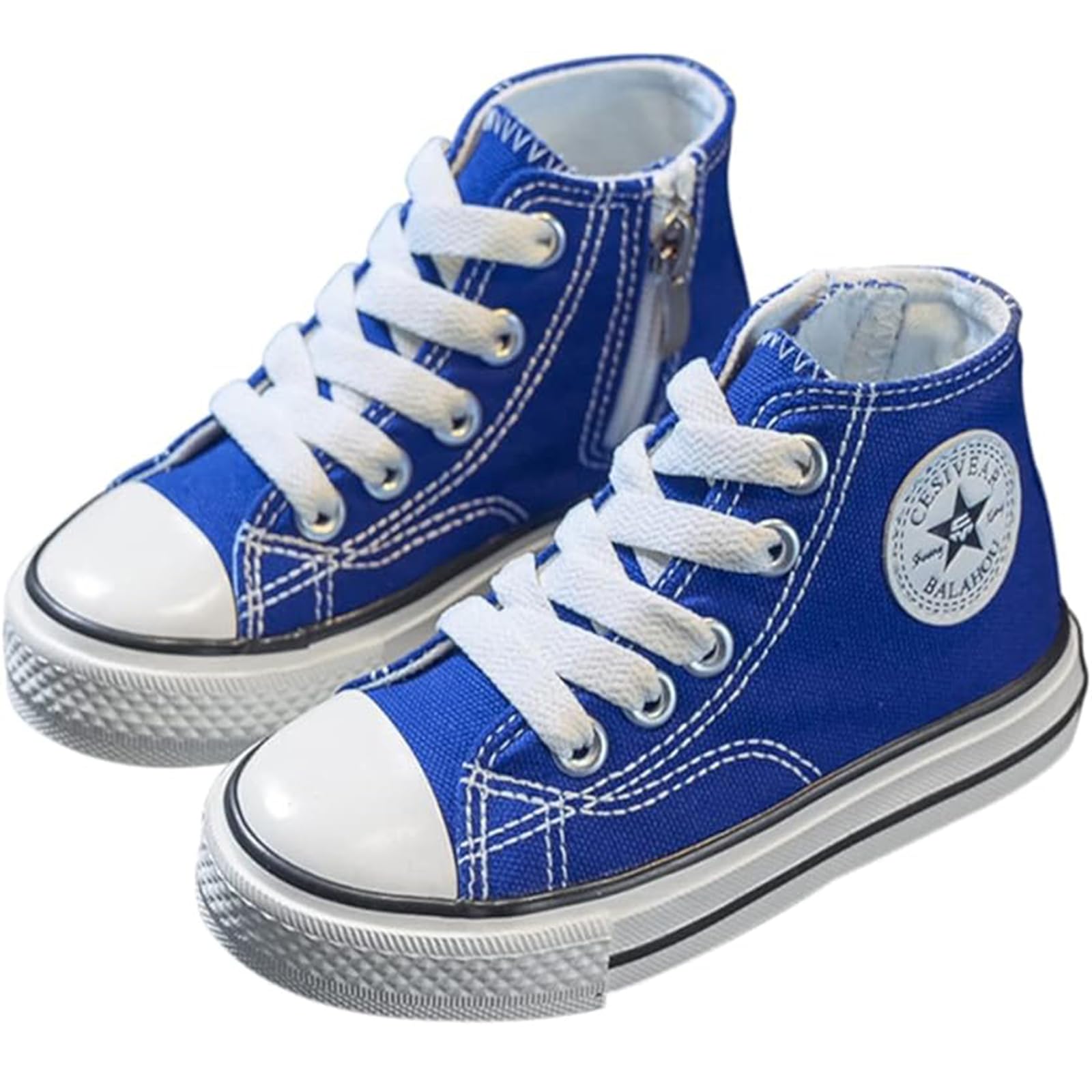 YUKQEYLE Zapatillas Lona Niños Antideslizantes Zapatillas Casual Niña Sneakers Zapatillas de Deportivos Clásico Unisex Casuales Zapatos Ligeros Atléticos