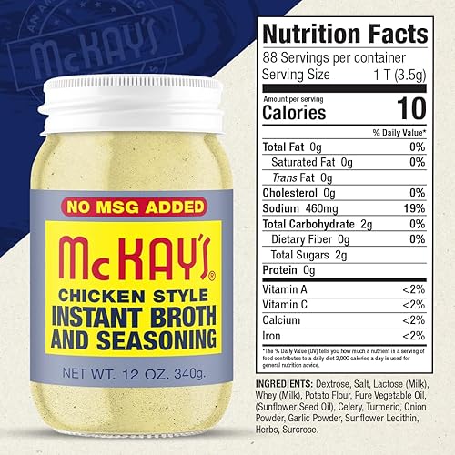 Miniatura 7 de McKay's - Condimento para sopa con sabor a carne de res, sin gluten, caldo instantáneo vegetariano, condimento en polvo de lingotes, bueno para