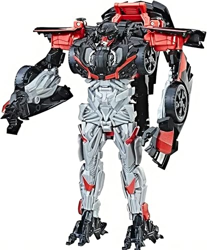 Transformers El último caballero, Autobot Unite, Figura de Autobot Hot Rod de 11 pulgadas, Flip & Change