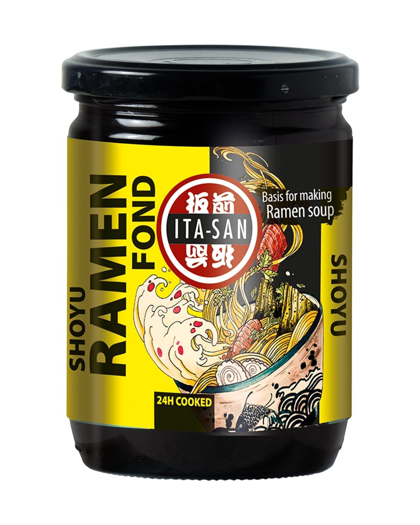 ITA-SAN Caldo para sopa tipo ramen Shoyu 440 ml