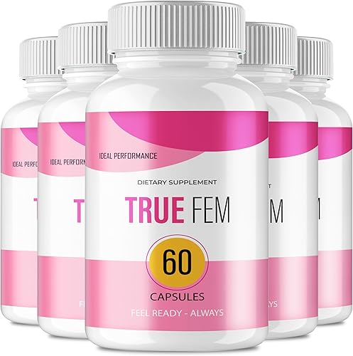 True Fem Cápsulas para mujeres, píldoras de suplemento TrueFem oficiales, fórmula avanzada para el equilibrio de las mujeres para la salud y el