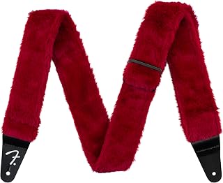 Poodle Plush Strap, Red