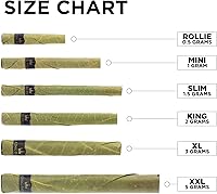 Vista 3 de King Palm Flavors Rollie Size Cones - 2 Pack, 4 Rolls Terpene Infused - Squeeze & Pop Pre Rolls - Organic Flavored Cones - (Cherry Charm)