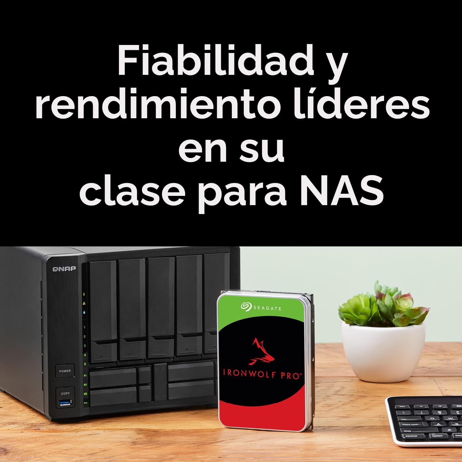 Amazon.com: Seagate IronWolf Pro HDD NAS 24TB - Unidad de disco