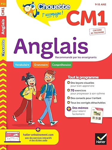 Chouette - Anglais CM1: cahier d'entraînement recommandé par les enseignants