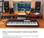 Novation Launchkey 61 [MK4] – 61 clé semi-pondérée, USB, MIDI Contrôleur de clavier avec DAW Intégration. & Modes d'échelle, 8 Des tampons à tambour, & Arpègeur — Comprend le bundle de logiciels pour la production musicale