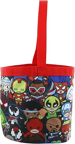 Miniatura 11 de Marvel Super Hero Adventures - Cesta plegable de nailon para regalo Azul,Rojo/Negro,https://www.amazon.com/dp/undefined