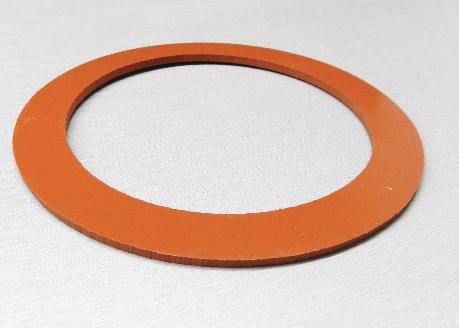 Silicone Rubber Gasket for 6" Vacuum Perforated Flasks Jewelry Lost Wax Castings by JTS