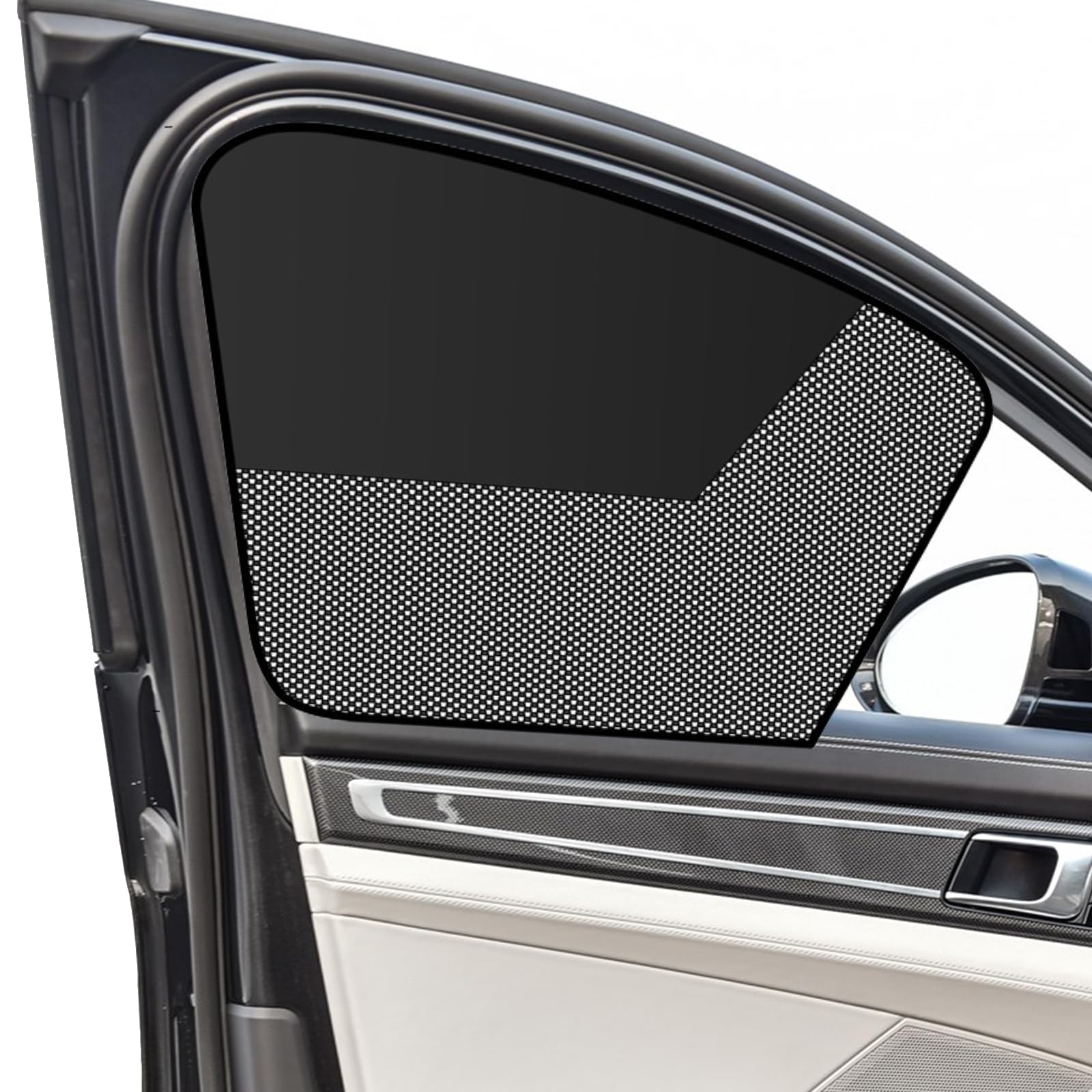 Auto Sonnenschutz 2er Set - UV Schutz Für Seitenscheiben SUV/Kleinwagen