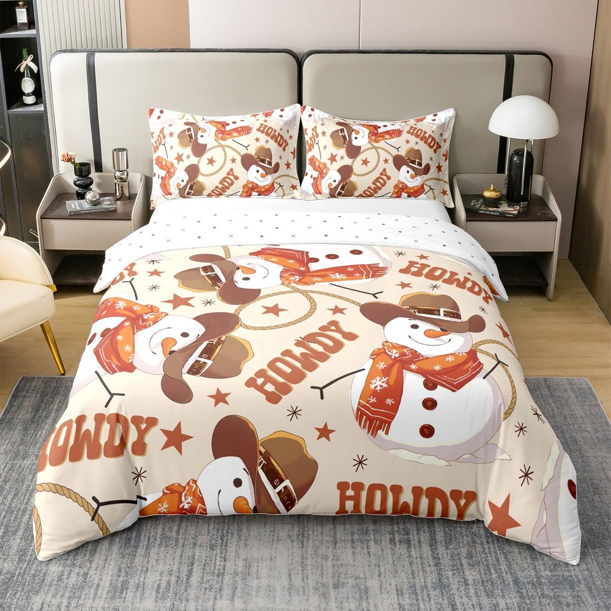 Décoration de l'ouest avec la housse de couette 100% coton pour enfant