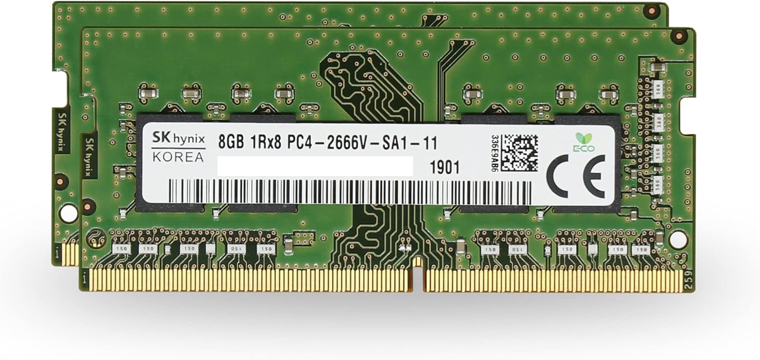 Factory Original 16GB (1x16GB) Memory Upgrade for 2020 & 2019 Apple iMac 27" w/Retina 5K Display & 2018 Apple Mac mini DDR4 2666Mhz PC4-21300 SODIMM 2Rx8 CL19 1.2v RAM Adamanta