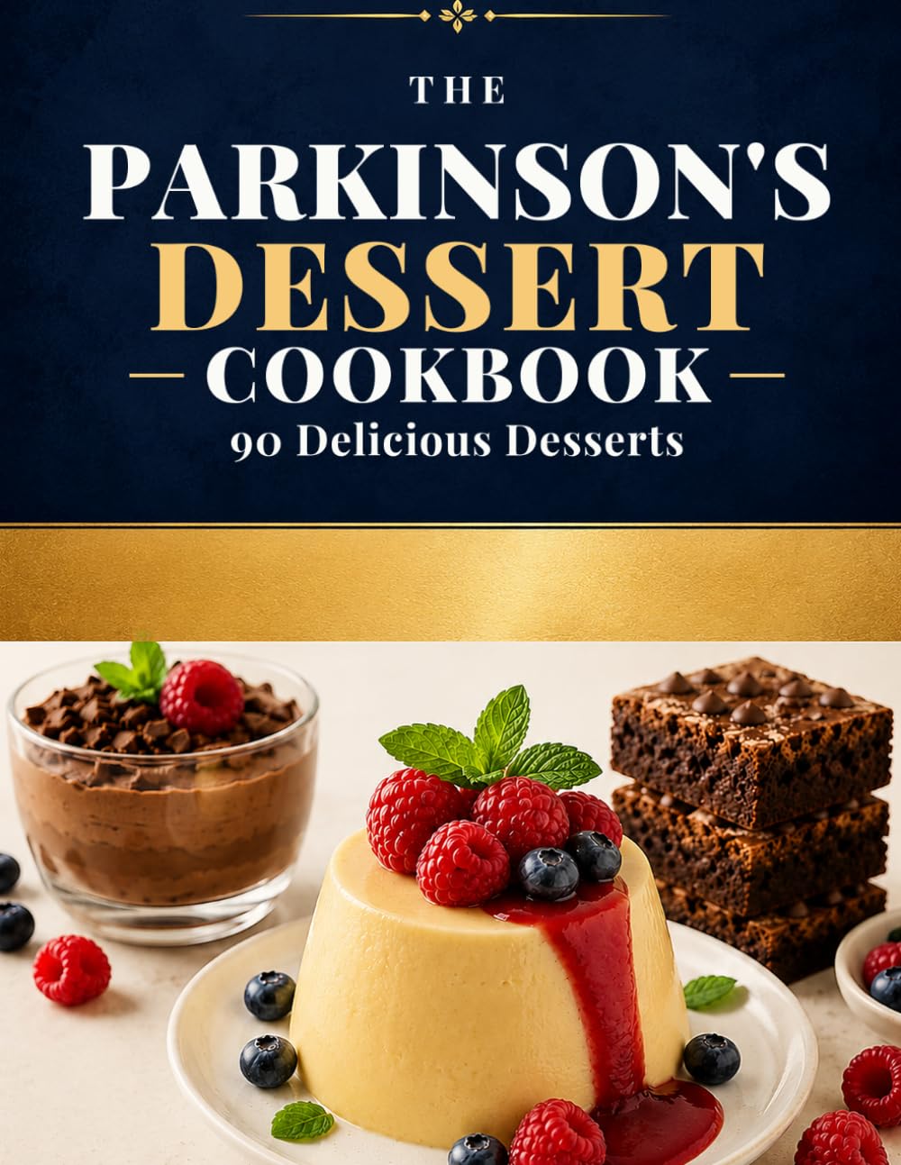 The Parkinson’s Dessert Cookbook: 90 Delicious Desserts: No Dairy, No Refined Sugar, Backed by Science (The Parkinson's Kitchen)