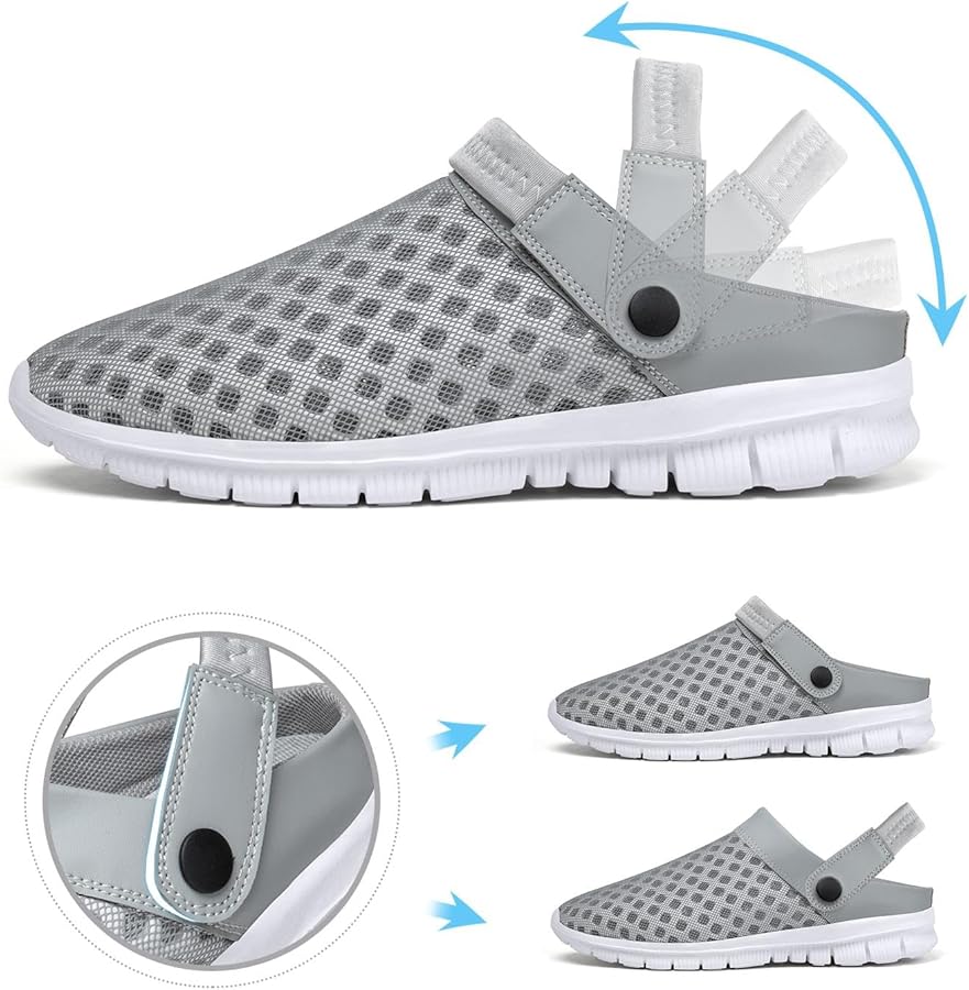 Amazon | [Mishansha] サンダル メンズ レディース 2way