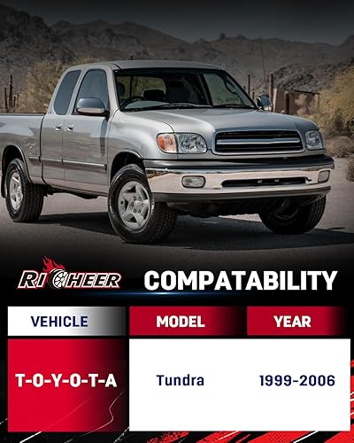 Miniatura 6 de Kit de elevación de nivelación delantera y trasera de 3 pulgadas y 2 pulgadas para Tundra 1999-2006, espaciadores de puntal delantero de 3 pulgadas