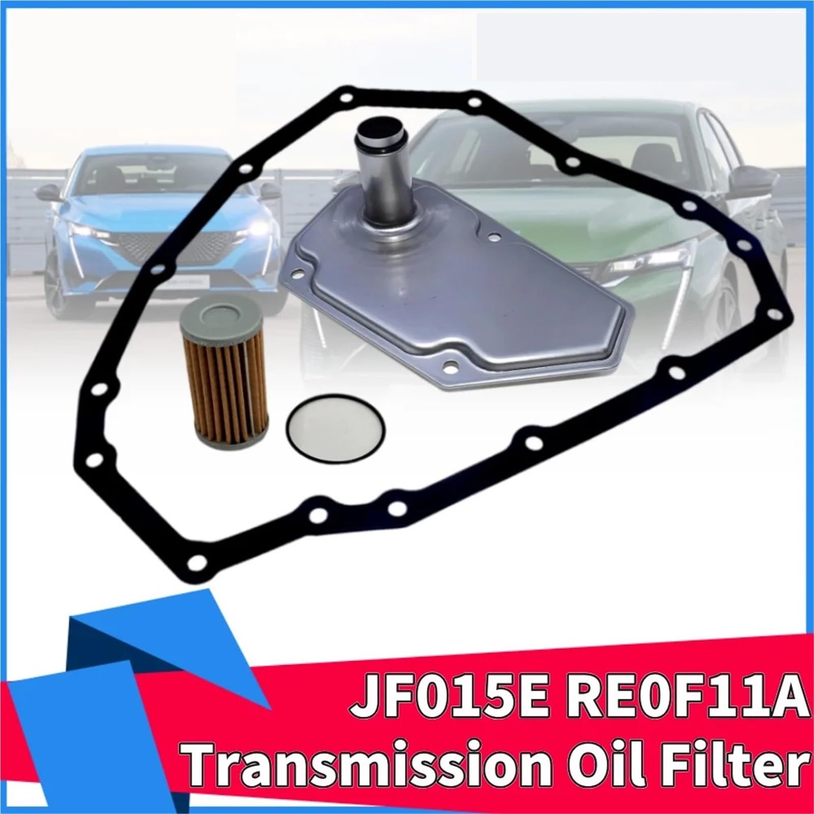 Gasket set oil cooler Do Sentra JF015E RE0F11A JF015 zestaw uszczelek filtra oleju miski 31397-3JX0A 31726-3JX0A