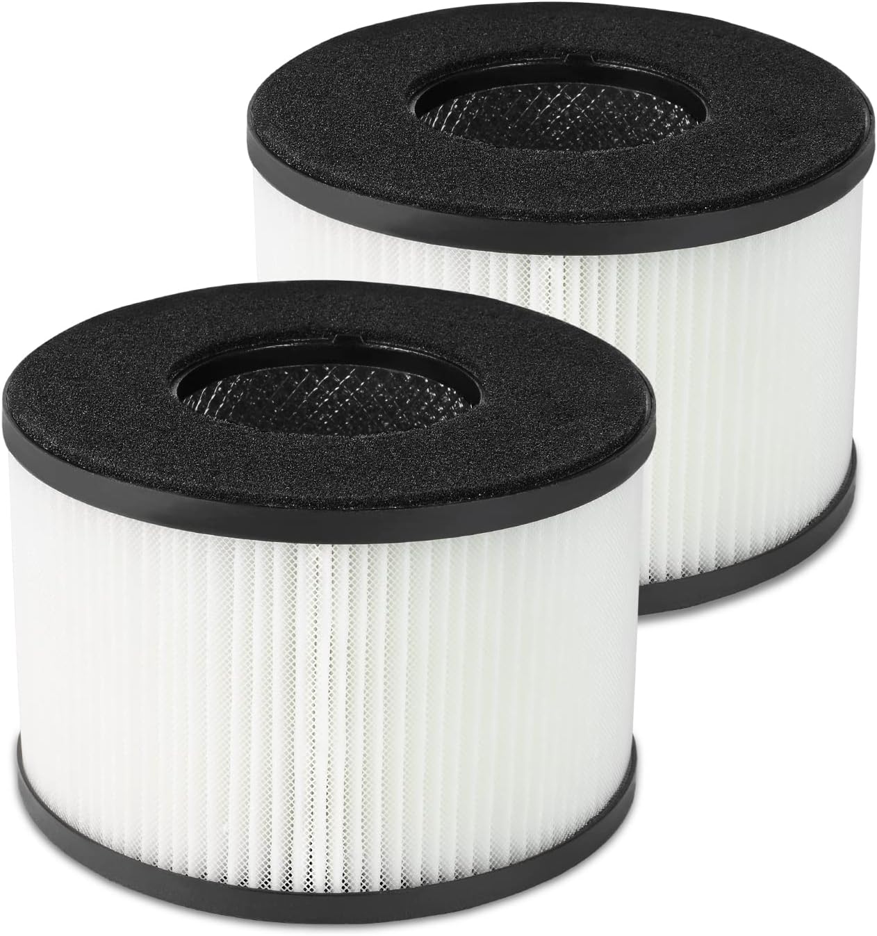 Future Way BS-03 Filter Replacement Compatible with PARTU and Slevoo BS-03 Air Purifier, H13 True HEPA and Activated Carbon Filter, Part# U & X, 2 Pack