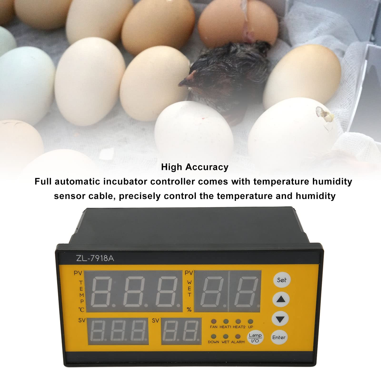 Termostat do Inkubatora Jaj, Regulator Temperatury 100-240V, do Inkubatora