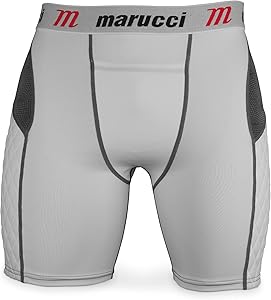 Marucci Mens Adult Elite Padded Slider Shorts
