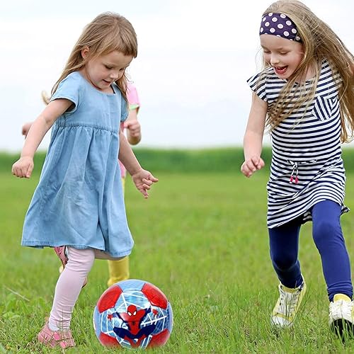Miniatura 6 de Pelota de fútbol tamaño 2,3,4, mini pelota de dibujos animados para niños de 4 a 8 años, juguetes deportivos y de juego al aire libre para niños de
