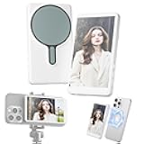 FMC Selfie Monitor Screen iPhone for Photo, 1080P Wireless Recording, Using Phone Rear Camera for Selfie Vlog Live Stream TikTok, Compatible with iPhone, Not Support Google Pixel (Support 4K 30fps)