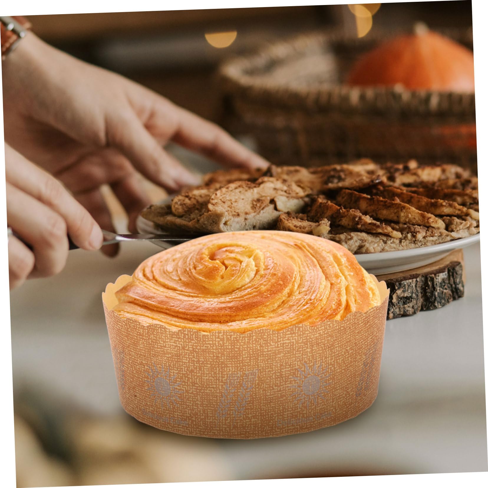 Zerodeko 100pièces Caissettes à Papier Décoratives Moules à Muffins Jetables Pour Gâteaux Et Desserts Parfaites Pour Anniversaires Et Événements Spéciaux