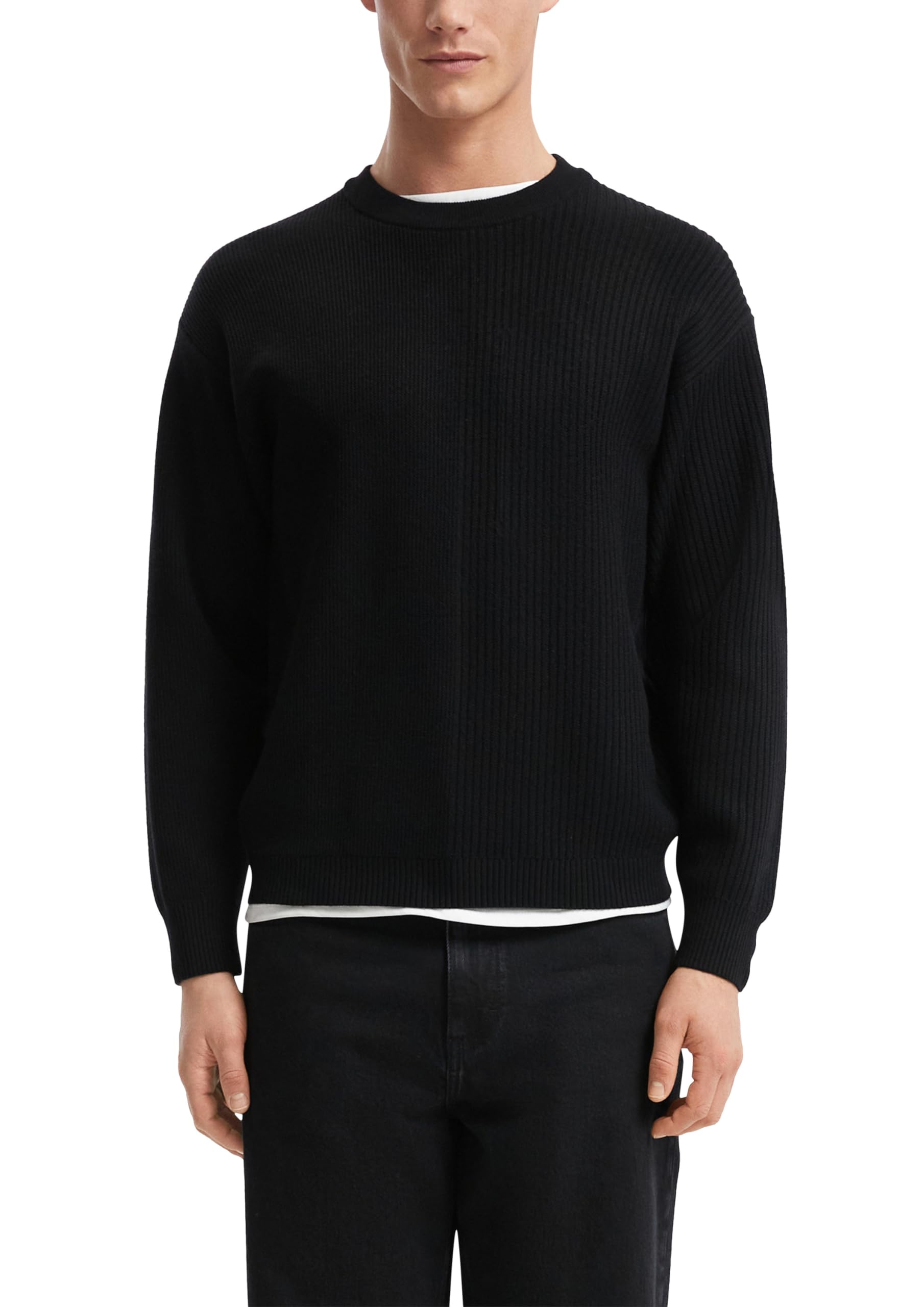 QS Strickpullover mit Layering