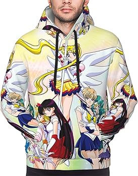 Amazon.co.jp: [COOLEAD] 美少女戦士セーラームーン パーカー メンズ