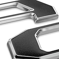 Vista 8 de EyeCatcher Pro Series - Letras insertas para portón trasero compatibles con Tacoma 2016-2023 (bandera americana BLKCHRMBLK)