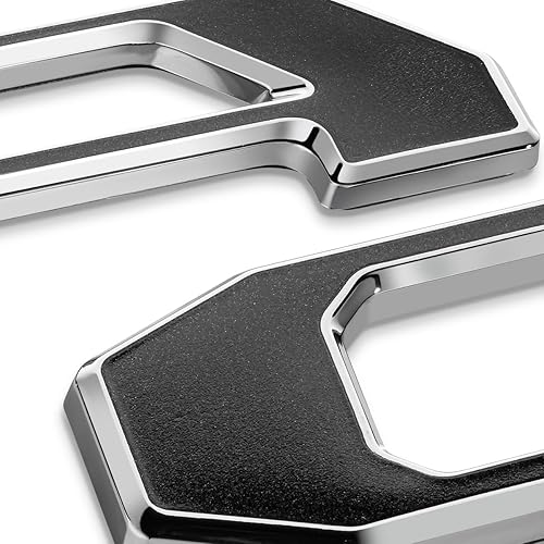 Miniatura 8 de EyeCatcher Pro Series - Letras insertas para portón trasero compatibles con Tacoma 2016-2023 (bandera americana BLKCHRMBLK)