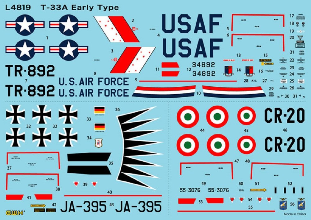 Amazon.com: Great Wall hobby 1/48 model initial T-33A shooting  