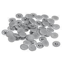 Vista 25 de HARFINGTON Cubiertas de tapa de rosca, 40 piezas de 0.453 x 0.118 in de plástico para tornillos de rosca Phillips Cam Tornillo autorroscante, beige