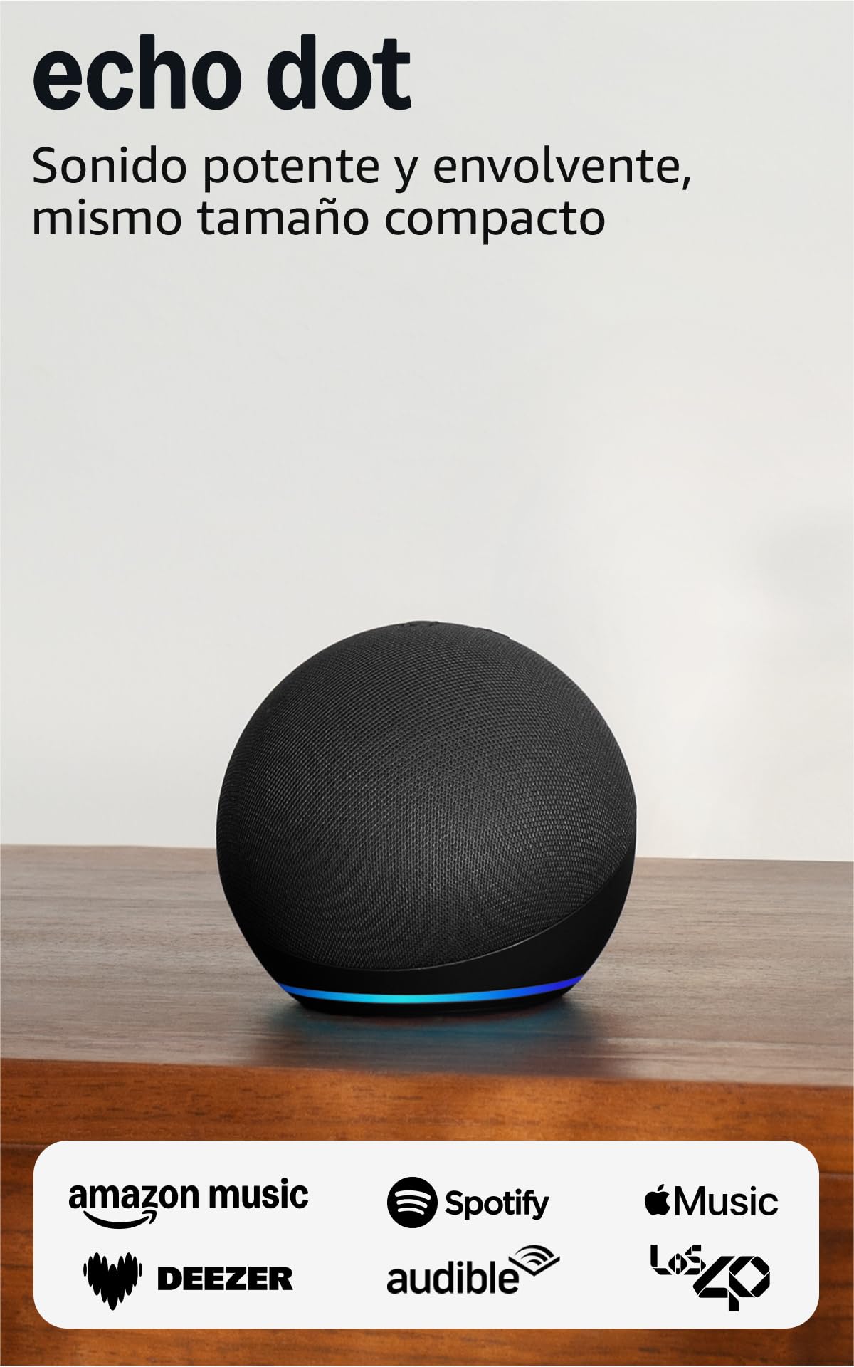 Echo Dot (Última generación) | Altavoz inteligente wifi y Bluetooth, con sonido más potente y de mayor amplitud | Antracita, con Acceso Anticipado a Alexa+ en oferta en Amazon