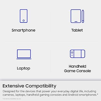 Samsung microSDXC T7 256GB, 170 MB/s'ye Kadar Aktarım Hızları, Sıradan Oyuncular, Amatör Yaratıcılar ve Günlük Kullanıcılar için Üretildi (MB-MB256T/AM)