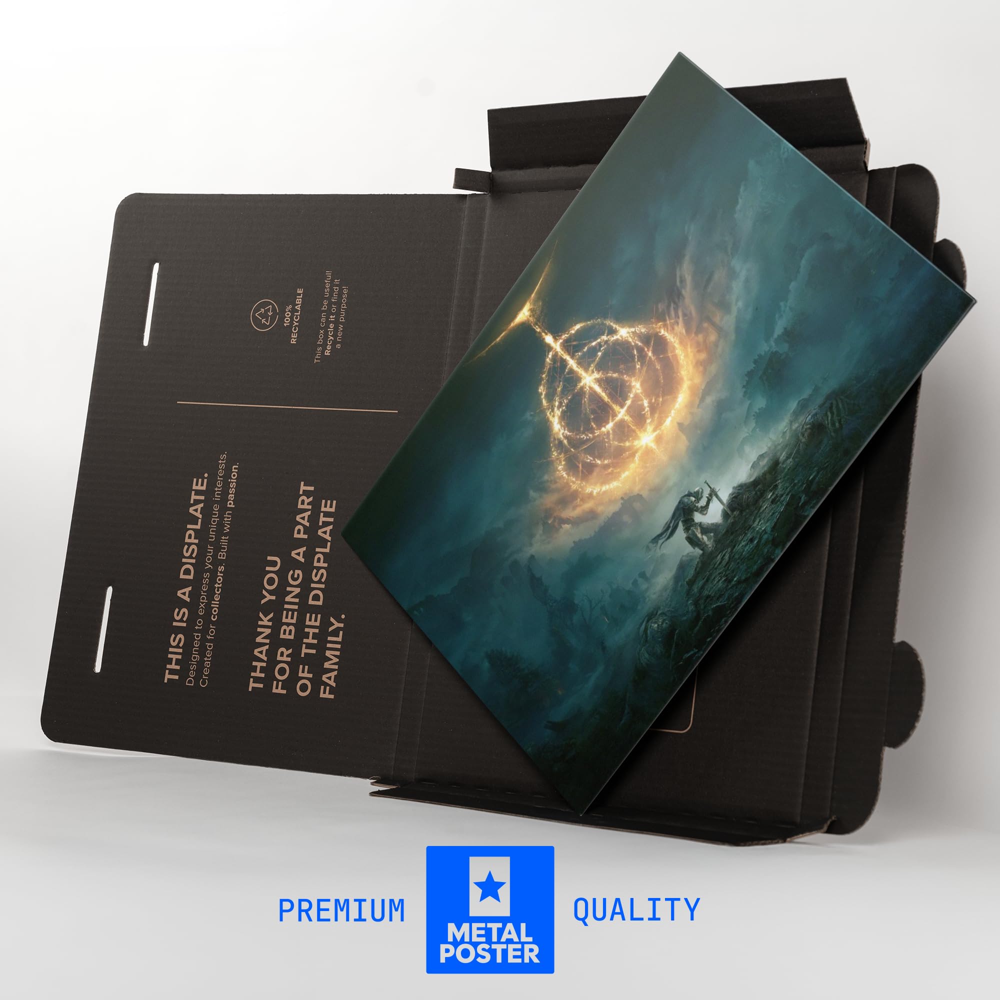 Amazon.com: Displate Elden Ring Metal Poster Magnetic Mounting