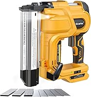 Vista 14 de Ecarke Clavadora inalámbrica 2 en 1 compatible con batería Makita de 18 V, pistola de clavos de calibre 18 de 5/8 a 1-1/4 pulgadas con 2000 nials