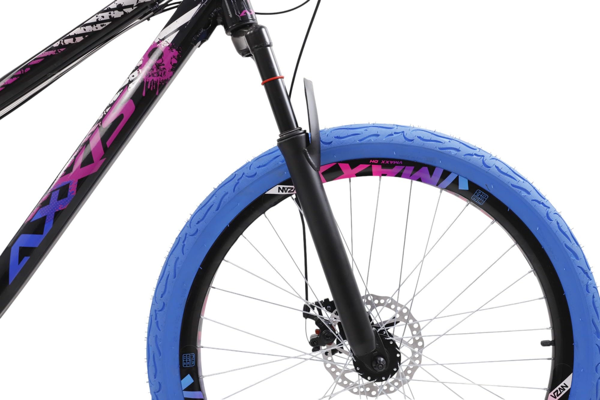 Bicicleta Aro 26 Axxis Freeride 21v Shimano Pneu Colorido (Azul