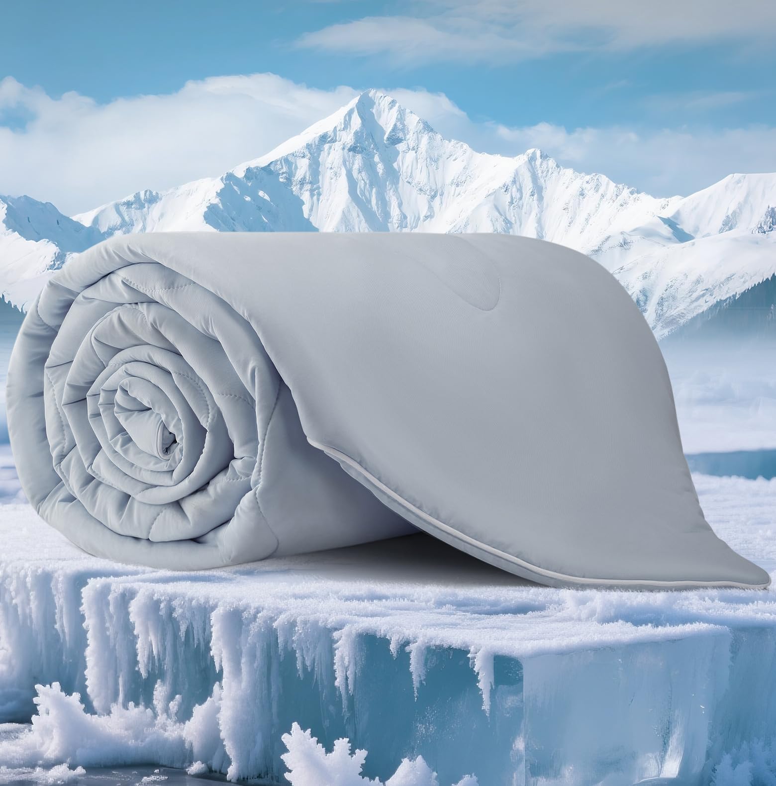Cooling Comforter for Hot Sleepers and Night Sweats King Size