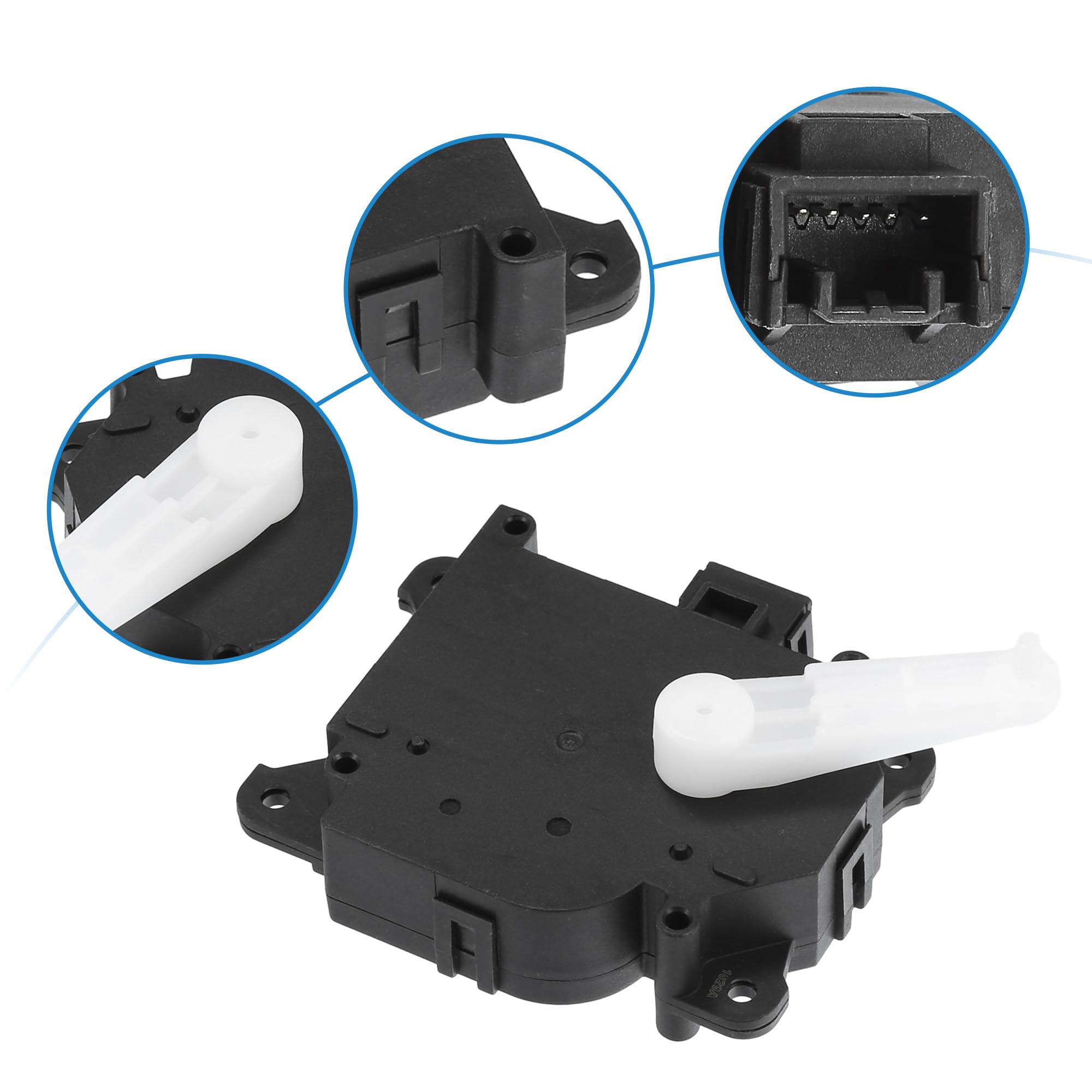 QUARKZMAN Attuatore porta aria HVAC adatto per Toyota 4Runner No.87106-35170 - 1 pz