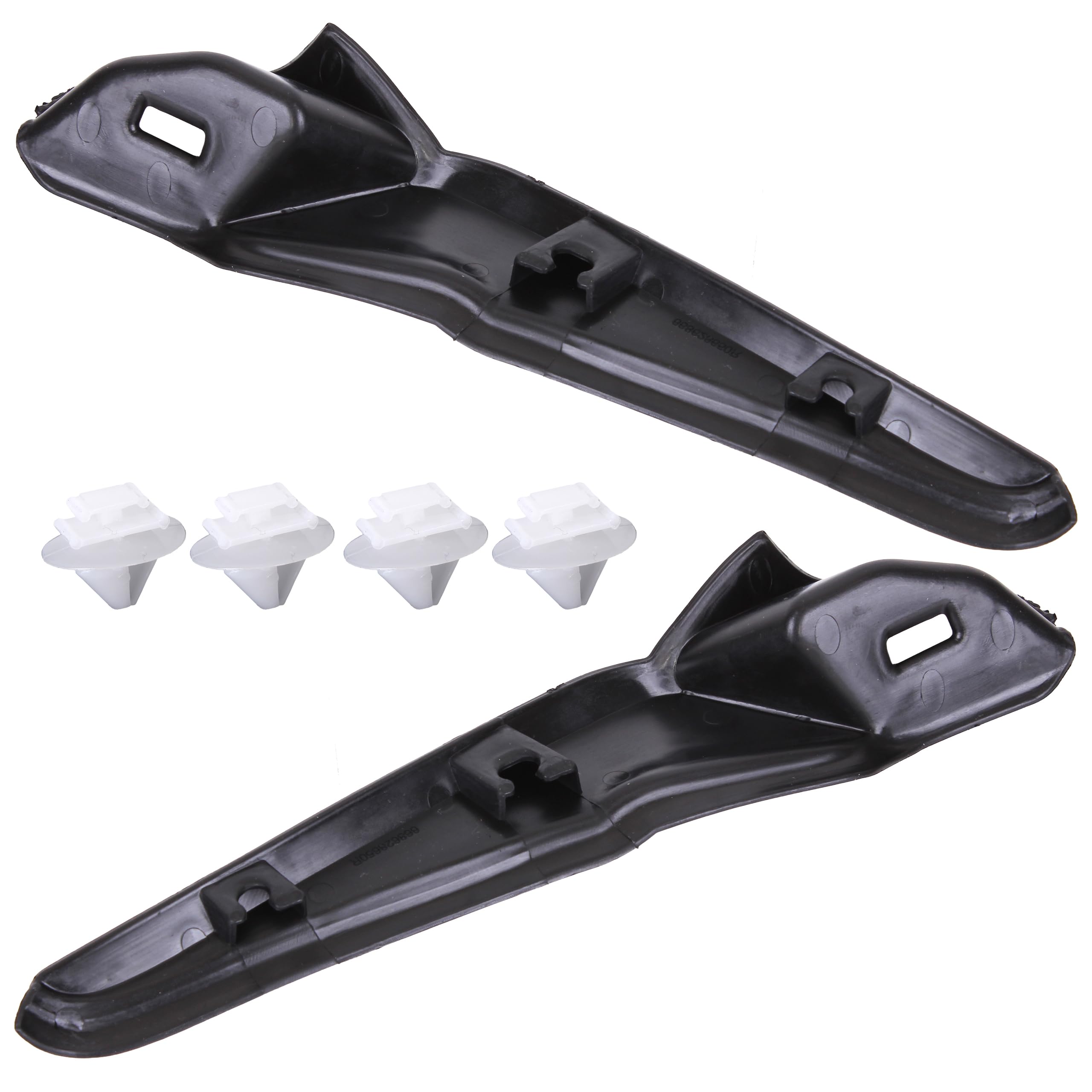 INLY Support pare-brise pour vitre de coin compatible avec Clio IV (2012–2019) 668628650R 668630559R
