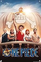 Vista 4 de Trends International Netflix One Piece - Póster de pared de una hoja, 14.72 x 22.37 pulgadas, paquete de póster premium y alfiler