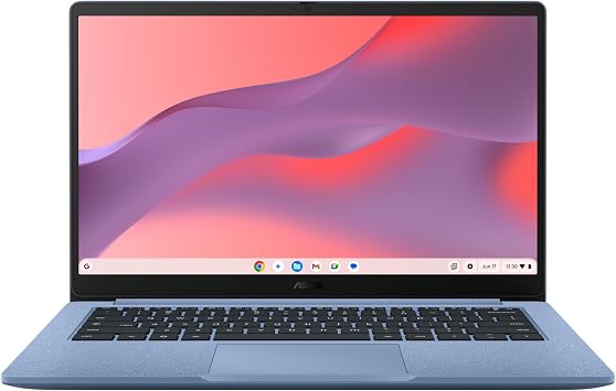 ASUS Chromebook 14 CM1405C4 Laptop | 14.0" Full HD Screen | MediaTek Kompanio 540 | 4GB RAM | 64GB eMMC | Google Chrome OS | Charger Cable Not Included