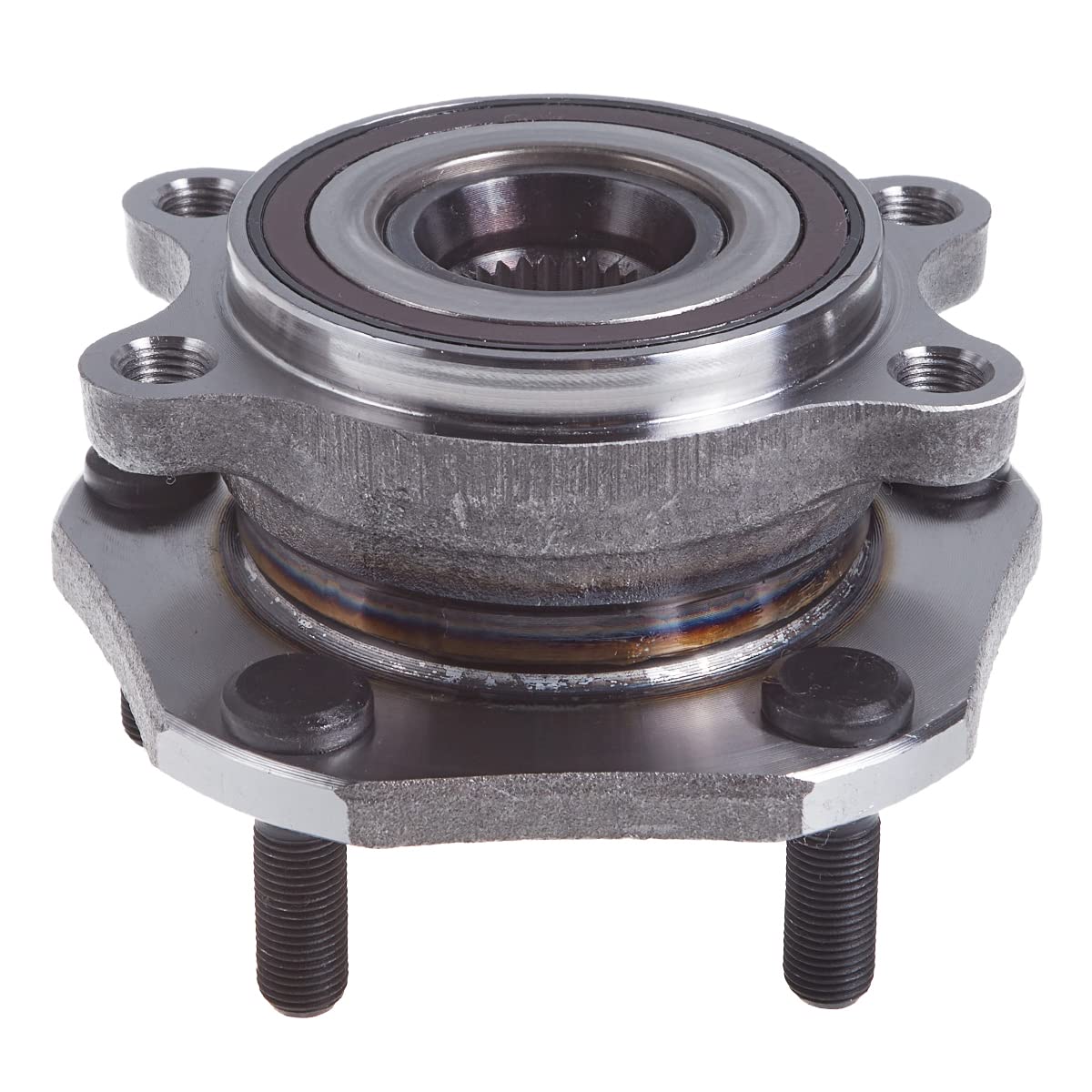 AUQDD 513357 Front Wheel Hub and Bearing Assembly Compatible With Nis-san 2014-2020 Rogue,2017-2022 Rogue Sport # HA590554 40202-4BA0A