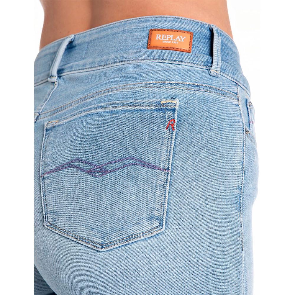 Replay Newluz Flare Jeans Femme