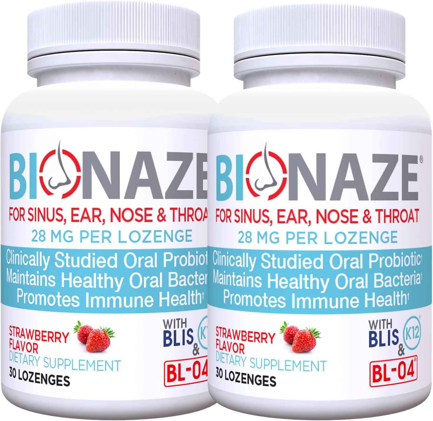 Bionaze Oral Probiotic K12 for Sinus, Tonsil Stones, Bad