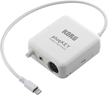 KORG plugKEY コルグ プラグキー　iOS Lightning plugKEY - MOBILE MIDI/AUDIO | KORG (Japan)
