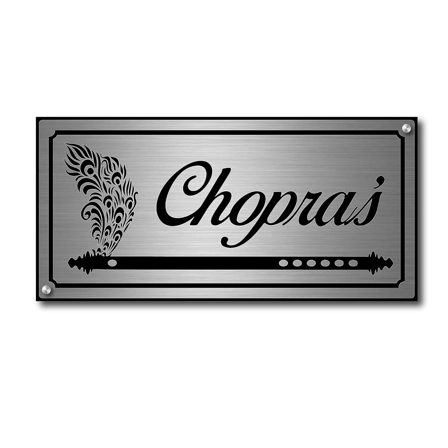 STUDPEEK Personalized House Name Board Customized Name Plate For
