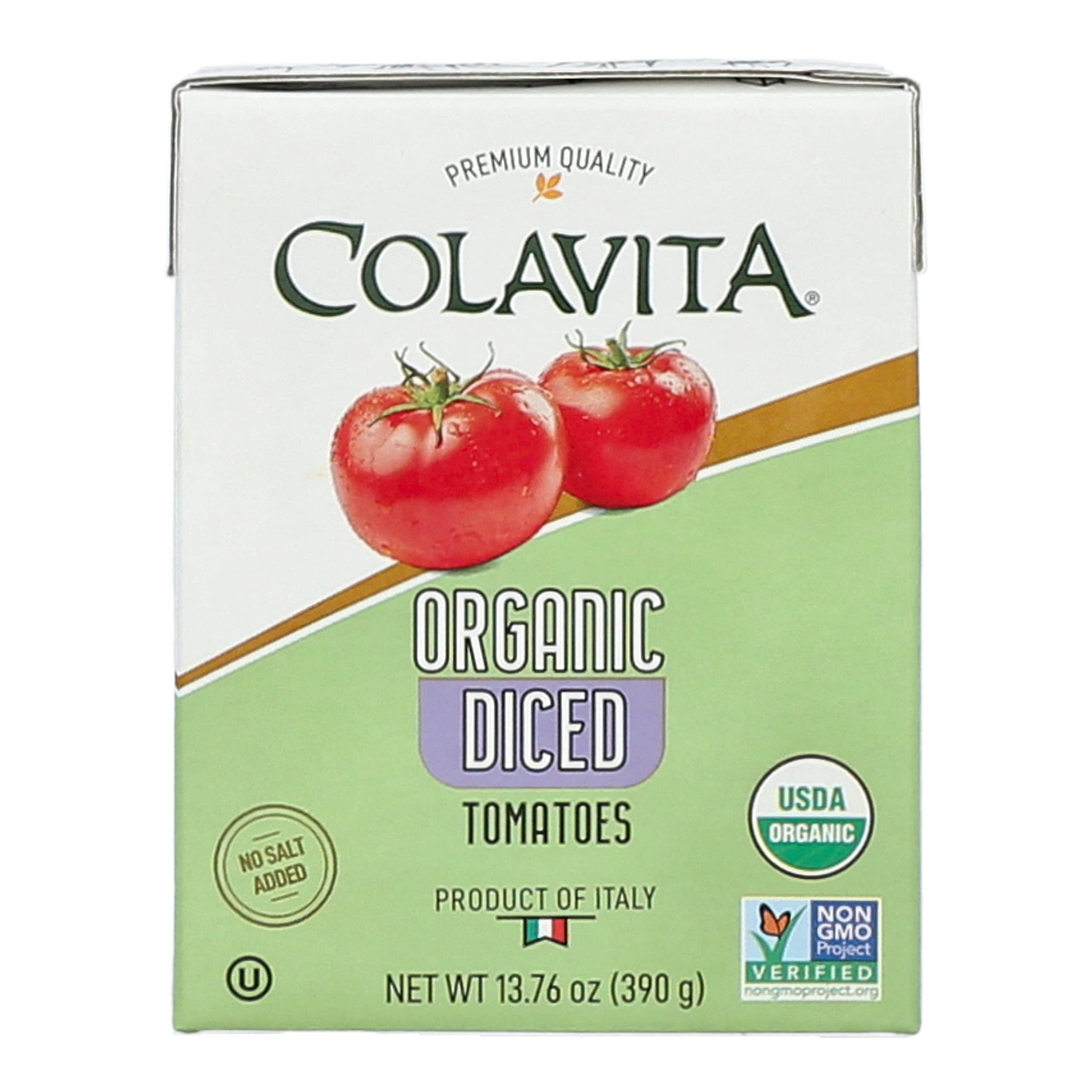COLAVITARecart Tomatoes - Organic Diced, 13.76oz RecartUSDA Organic