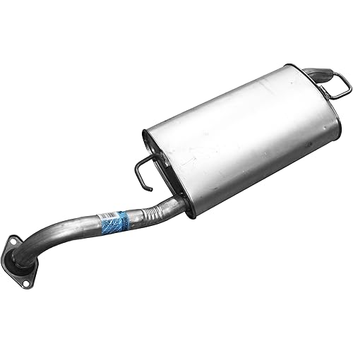 Walker Quiet-Flow SS 53720 Direct Fit Exhaust Muffler Assembly 2" Inlet (OD) 2" Outlet (OD) for Toyota Corolla