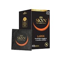 SKYN Large - Preservativi Senza Lattice in Poliisoprene - Ultramorbidi e Larghi