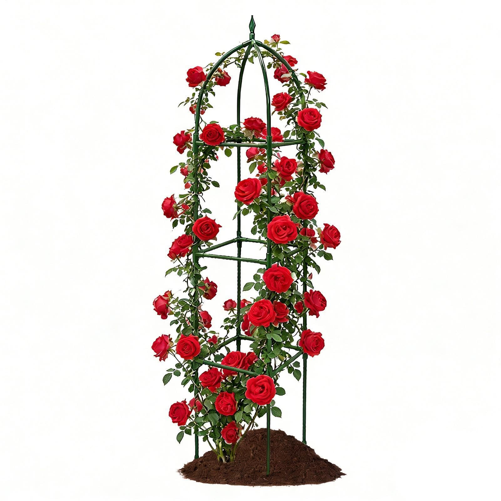 Soporte para Plantas de Exterior Enrejado Vertical para Cultivo de Verduras